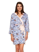 Load image into Gallery viewer, kathy ireland Womens Chemise Nightgown and Robe Sleepwear and Loungewear Set - Pajamas for Women (Simply Purple, Large)