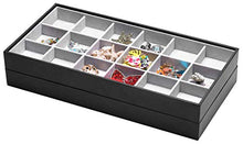 Load image into Gallery viewer, Magic Stackable Jewelry Trays Closet Dresser Drawer Organizer for Accessories, Gadgets & Cosmetics, Storage Display Showcase Holder Box, Set of 5