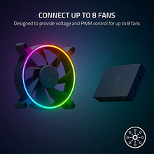 Load image into Gallery viewer, Razer PWM PC Fan Controller: Connects Up to 8 Fans - Custom Fan Curve Profiles - Convenient Fan Monitoring - Thin Profile