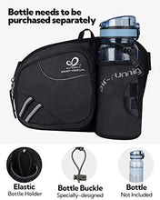 Load image into Gallery viewer, WATERFLY Hiking Waist Bag Fanny Pack with Water Bottle Holder for Men Women Running & Dog Walking Fit All Phones (Bottle Not Included)
