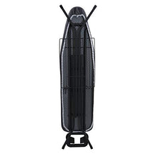 Load image into Gallery viewer, Household Essentials Black Deluxe Steel Top Board with Iron Rest and Clothes Rack Grey