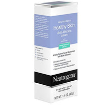 Load image into Gallery viewer, Neutrogena Healthy Skin Anti-Wrinkle Retinol & Vitamin E Daily Moisturizer with SPF 15 Sunscreen, Oil-Free Face & Neck Cream with Retinol, Vitamin E, Vitamin A & Vitamin B5, 1.4 oz