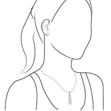 Load image into Gallery viewer, Starborn Danburite Crystal Sterling Silver Pendant