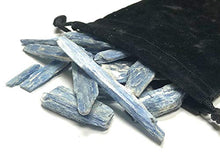 Load image into Gallery viewer, Zentron Crystal Collection: Rough Natural Blue Kyanite Stones 1-3" Pieces (1/2 Pound)