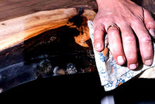 Load image into Gallery viewer, DEEP Pour Epoxy Resin Kit Crystal Clear Liquid Glass - 2 to 4 Inches Plus Clear Epoxy Resin at One Time for Live Edge, River Tables and Wood Filler- ยพ Gallon Clear Casting Pourable Epoxy Resin Kit