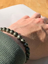 Load image into Gallery viewer, DHYANARSH Original Pyrite Wrist Bracelet, Astronomy Jewelry, AAA with Size Adjustable Thread
