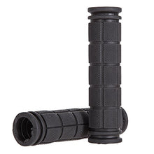 Load image into Gallery viewer, Vktech Soft BMX MTB Cycle Road Mountain Bicycle Scooter Bike Handle bar Rubber End Grip (Black)
