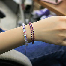 Load image into Gallery viewer, KELITCH Moon-Stone Beaded Bracelets Colorful Hand Woven Strands Bracelets Beach Bangles Jewelry (H0)