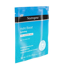 Load image into Gallery viewer, :Neutrogena Hydro Boost Moisturizing & Hydrating 100% Hydrogel Sheet Face Mask for Dry Skin with Hyaluronic Acid, Gentle & Non-Comedogenic, 12 Count,SG_B076H45H68_US