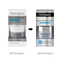 Load image into Gallery viewer, Neutrogena Rapid Wrinkle Repair Retinol Regenerating Anti-Aging Face Cream & Hyaluronic Acid; Anti-Wrinkle Retinol Moisturizer & Neck Cream, with Hyaluronic Acid & Retinol, 1.7 oz