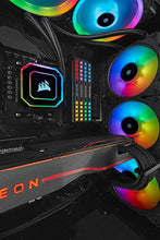 Load image into Gallery viewer, Corsair iCUE H150i Elite Capellix Liquid CPU Cooler, RGB Pump + Fans, 360mm