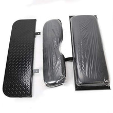 Load image into Gallery viewer, ECOTRIC Rear Flip Seat Kit Compatible with 2000-2013 DS Model Club Car Golf Cart - Heavy Duty 400 lbs Weight Capacity - You Will Receive (2) Packages Separately