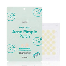 Load image into Gallery viewer, HARUTO BEAUTY Original Acne Pimple Patch -(92 patches /1Pack), Tea tree, Hydrocolloid spot healing patch, Invisible blemish spot treatment, Absolving sebum quick & easy patches for face
