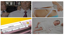 Load image into Gallery viewer, Tape Measure 150 cm 60 inch Push Button Tape Body Measuring Soft Retractable for Sewing Double-Sided Tailor Leather Ruler