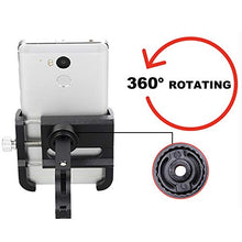 Load image into Gallery viewer, Bicycle & Motorcycle Cell Phone Mount, Aluminum Alloy Bike Mobile Phone Holder with 360° Rotation Adjustable for Mountain Bike, Road Bicycle, Motobike GPS Mount 4 to 6.2 Inch Phone- Red