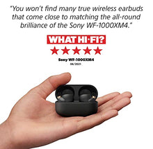 Load image into Gallery viewer, Sony WF-1000XM4 Industry Leading Noise Canceling Truly Wireless Earbud Headphones with Alexa Built-in, Black