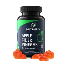 Load image into Gallery viewer, Organic Apple Cider Vinegar Gummies (60ct x 500mg) - Raw Unfiltered ACV with The Mother for Immunity, Detox, Digestion, Cleanse & Weight Loss. Vegan Alternative to ACV Capsules, Tablets & Pills