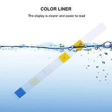 Load image into Gallery viewer, SuperCheck 5-in-1 Test Strips for Testing Chemicals Content in Pool and Spa, 6 Parameters, 100 Count, Swimming Water Test Kits for Hardness, Chlorine, Bromine, pH and Alkalinity, Pool Water Tester