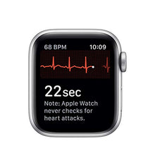 Load image into Gallery viewer, Apple Watch Series 5 (GPS, 40mm) - Silver Aluminum Case with White Sport Band