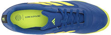 Load image into Gallery viewer, adidas Men's Super Sala 2 Soccer Shoe, White/Bold Aqua/Bold Aqua, 13.5