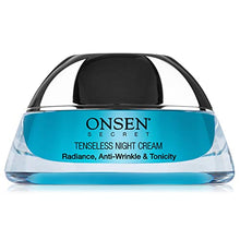 Load image into Gallery viewer, Onsen Secret Wrinkle Repair Tenseless Night Face Cream – Dermatologist Recommended Anti-Wrinkle, Radiance and Tonicity Cream – Anti Aging Ultra Boost Facial Cream for Dry Skin & Age Spots 50ml
