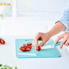 Load image into Gallery viewer, GreenLife 2 Piece Cutting Board Kitchen Set, Dishwasher Safe, Extra Durable, Turquoise