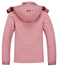 Load image into Gallery viewer, MOERDENG Women's Waterproof Ski Jacket Warm Winter Snow Coat Mountain Windbreaker Hooded Raincoat Jacket