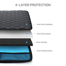 Load image into Gallery viewer, DOMISO 15.6 Inch Shockproof Waterproof Laptop Sleeve Lightweight Soft EVA Tablet Case for 15.6" Laptops/Apple/Lenovo IdeaPad/Acer Aspire E15 / HP Envy 15 / Dell, Black