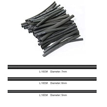Load image into Gallery viewer, Pastall Non Insulated Butt Connectors Kit 200pcs 22-10 Gauge Uninsulated Butt Connector 22-18AWG, 16-14AWG, 12-10AWG, Electrical Wire Crimp Ferrule Terminals with 45pcs Heat Shrink Tube