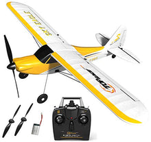 Load image into Gallery viewer, Top Race RC Plane 4 Channel Remote Control Airplane Ready to Fly RC Planes for Adults, Stunt Flying Upside Down, Easy & Ready to Fly, Great Gift Toy for Adults or Advanced Kids TR-C385