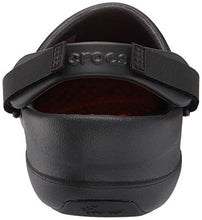 Load image into Gallery viewer, Crocs Bistro Pro LiteRide Clog, black, 14 US Women / 12 US Men