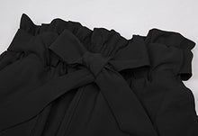 Load image into Gallery viewer, GRACE KARIN Women's Pants Casual Cropped High Waist Pants 2pcs L Black+Blue-Gray