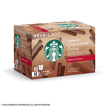 Load image into Gallery viewer, Starbucks Flavored K-Cup Coffee Pods — Cinnamon Dolce for Keurig Brewers — 1 box (10 pods)