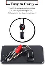 Load image into Gallery viewer, LONG-CZ J9 World Mini Smallest Flip Mobile Phone Unlocked (Black)