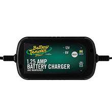 Load image into Gallery viewer, Battery Tender Plus 12V Battery Charger and Maintainer: Selectable 6V, 1.25 Amp, 12V Battery Charger and Maintainer for Powersports - Switchable 6 and 12V Battery Float Charger - 022-0211-DL-WH