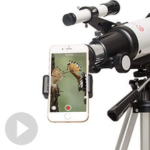 Load image into Gallery viewer, Gskyer Telescope, 70mm Aperture 400mm AZ Mount Astronomical Refracting Telescope for Kids Beginners - Travel Telescope with Carry Bag, Phone Adapter and Wireless Remote