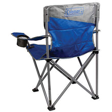 Load image into Gallery viewer, Coleman Big and Tall Camp Chair | Folding Beach Chair | Portable Quad Chair for Tailgating, Camping & Outdoors