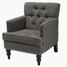 Load image into Gallery viewer, Christopher Knight Home Malone Club Chair, Charcoal Grey