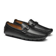 Load image into Gallery viewer, Bruno Marc Mens Faux Leather Driving Penny Loafers Boat Shoes, Black - 6.5 (Hugh-01)
