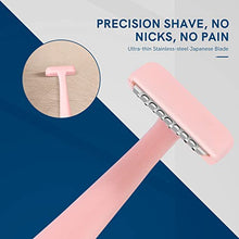 Load image into Gallery viewer, Eyebrow Razor for Women, Face Razors for Women, Dermaplane Razor for Women Face, Eyebrow Trimmer, Multipurpose Exfoliating Dermaplaning Tool, Facial Hair Removal, 6 Pack