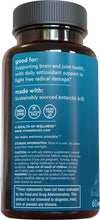 Load image into Gallery viewer, Krill Oil Supplement 1250mg - Antarctic Krill Oil Omega 3 Providing Astaxanthin, DHA and EPA, Joint Support and Brain Supplement with No Fishy Aftertaste (60 Capsules)