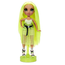 Load image into Gallery viewer, Rainbow High Karma Nichols – Neon Green Fashion Doll with 2 Doll Outfits to Mix & Match and Doll Accessories, Great Gift for Kids 6-12 Years Old