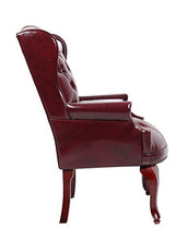 Load image into Gallery viewer, Boss Office Products Wingback Traditional Guest Chair in Burgundy