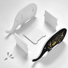 Load image into Gallery viewer, Elephant Wooden Pen Cup Pencil Holder Witch Spell Curse Words Desk Decor Desk Organizer With Cell Phone Stand