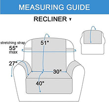 Load image into Gallery viewer, RHF Reversible Oversized Recliner Cover & Oversized Recliner Covers,Slipcovers for Recliner, Recliner Chair Cover,Pet Cover for Recliner,Machine Washable(XRecliner:Oversized:Chocolate/Beige)