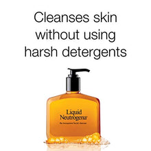 Load image into Gallery viewer, Liquid Neutrogena Fragrance-Free Gentle Facial Cleanser with Glycerin, Hypoallergenic & Oil-Free Mild Face Wash, 8 fl. oz