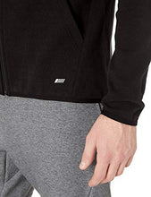 Load image into Gallery viewer, Amazon Essentials Men's Tech Fleece Full-Zip Hooded Active Sweatshirt, Black, Large