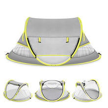 Load image into Gallery viewer, Baby Beach Tent, Portable Pop Up Tent, UPF 50+ Sun Shelters, Baby Shade with Mosquito Net, Sun Shade for Girls Boys, Beach Umbrella for Infant