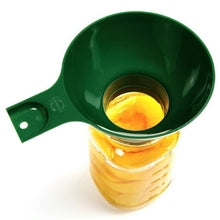 Load image into Gallery viewer, Norpro Canning Wide Mouth Plastic Funnel, Green, 4.75in/12cm