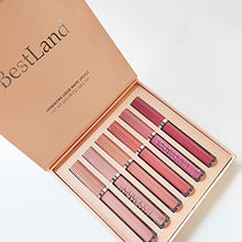 Load image into Gallery viewer, 6Pcs Matte Liquid Lipstick Makeup Set, Matte liquid Long-Lasting Wear Non-Stick Cup Not Fade Waterproof Lip Gloss (Set A)